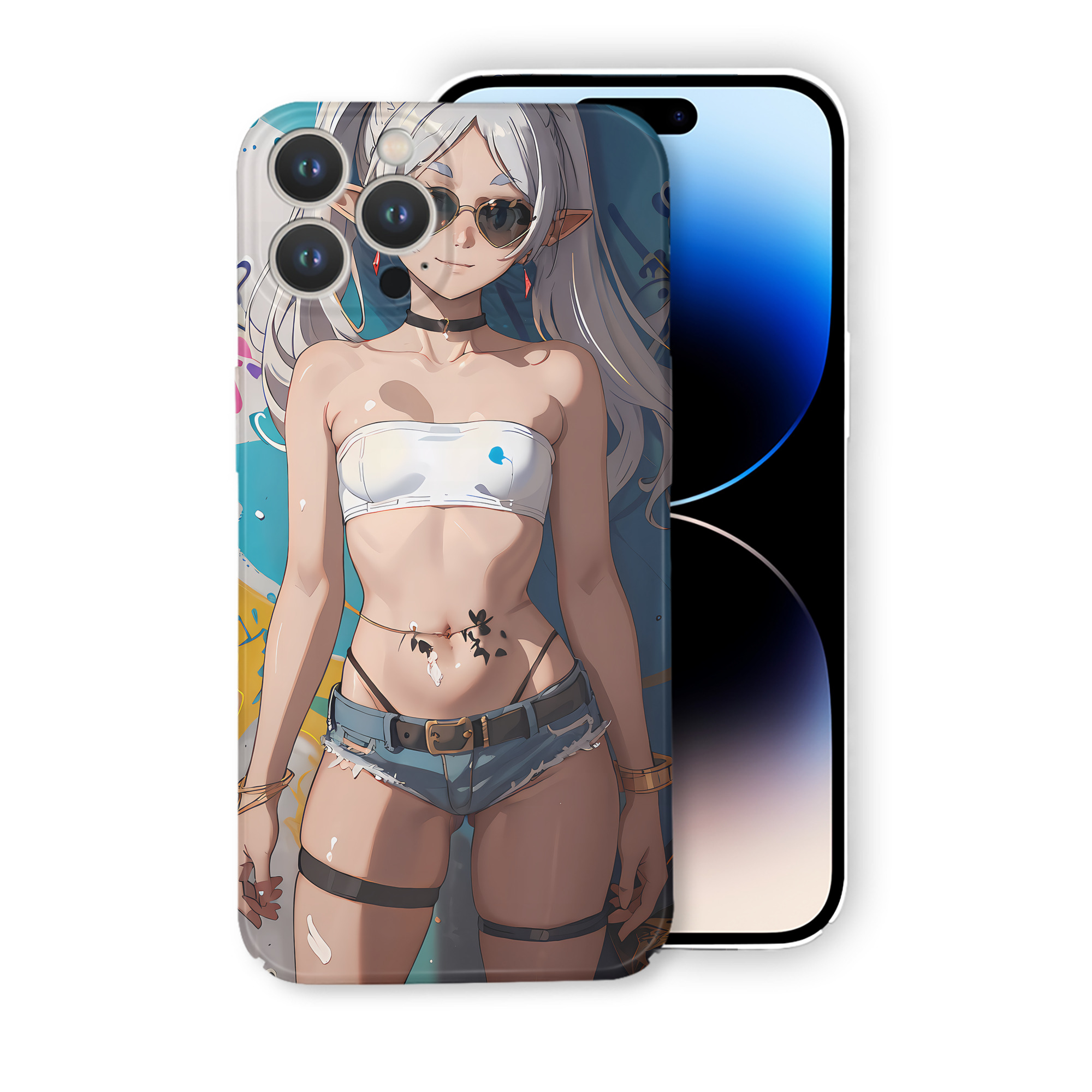 （画像用） 葬送のフリーレン Frieren 【iPhone 14シリーズ対応】ハードケース